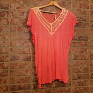 UO Staring at Stars v neck top top size large